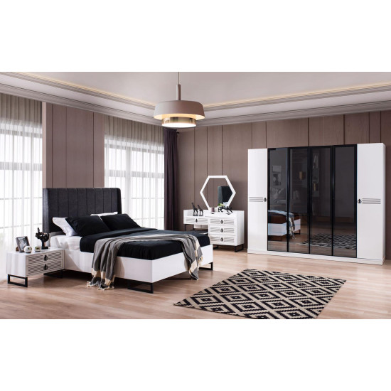 Nil Beyaz Yatak Odası Takımı -  Enka Home Online Mobilya Mağazası, İnegöl Mobilya