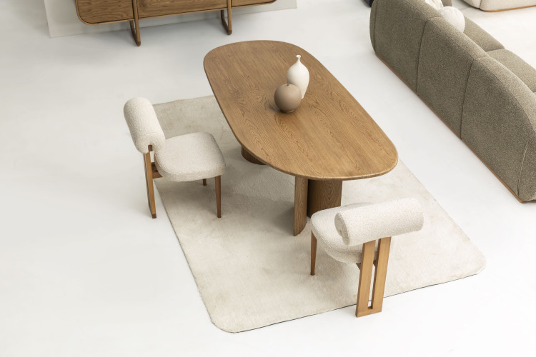 Oak Dinner Table - Enka Home - Enkahome - Online Furniture Store Inegol Furniture Oak Dinner Table - Enka Home - Enkahome - Online Furniture Store Inegol Furniture