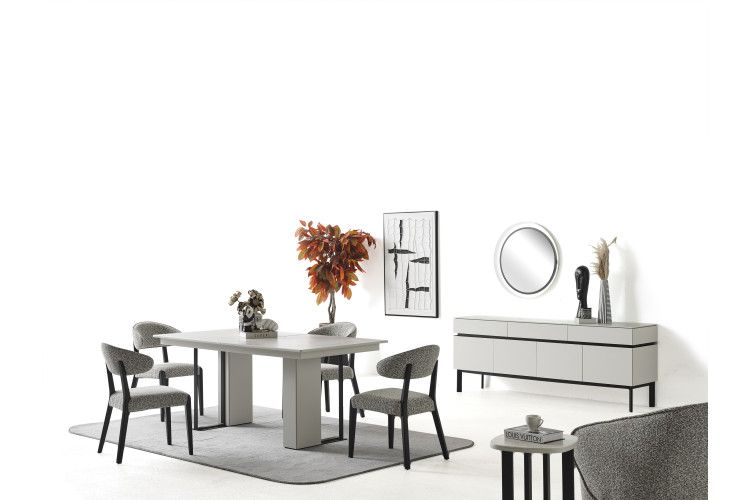 Oniks Dinner Table - Enka Home - Enkahome -  Online Furniture Store Inegol Furniture