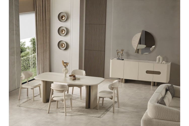 Pierza Dinner Table - Enka Home - Enkahome - Online Furniture Store Inegol Furniture Pierza Dinner Table - Enka Home - Enkahome - Online Furniture Store Inegol Furniture