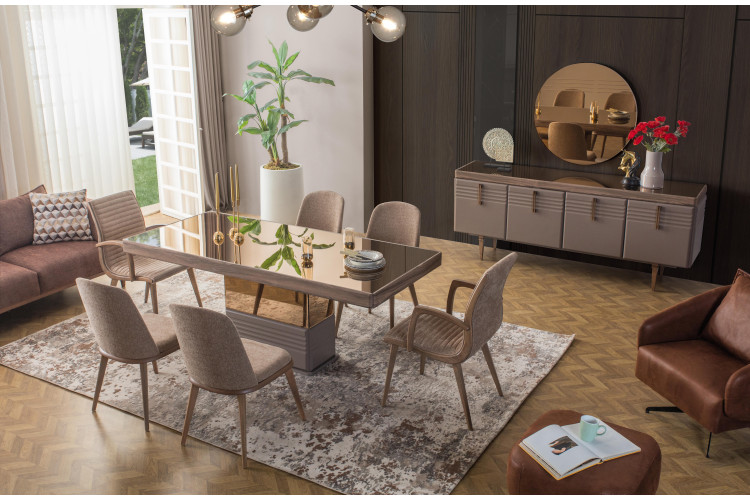 Brava Diningroom Set - Enka Home - Enkahome - Online Furniture Store Inegol Furniture Brava Diningroom Set - Enka Home - Enkahome - Online Furniture Store Inegol Furniture