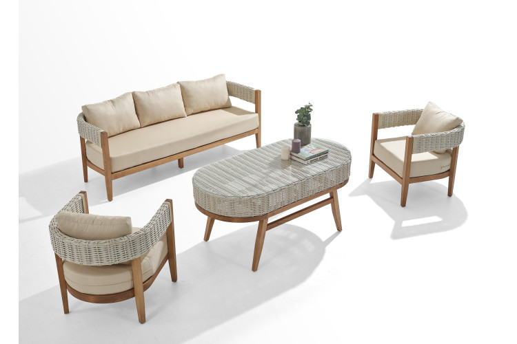 Royan Garden & Balcony Set - Enka Home - Enkahome -  Online Furniture Store Inegol Furniture