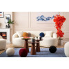 Snoppy Ecru Three Seater Sofa