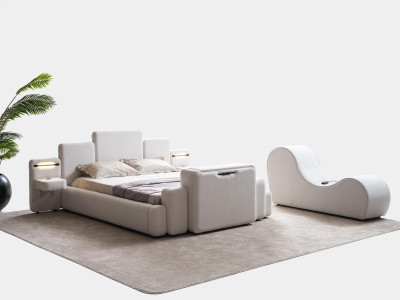 Soft TV Mekanizmalı Akıllı Karyola