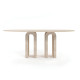 Swiss Travertine Table - Enka Home - Enkahome -  Online Furniture Store Inegol Furniture