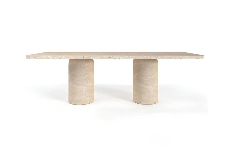 Terra Travertine Table - Enka Home - Enkahome -  Online Furniture Store Inegol Furniture