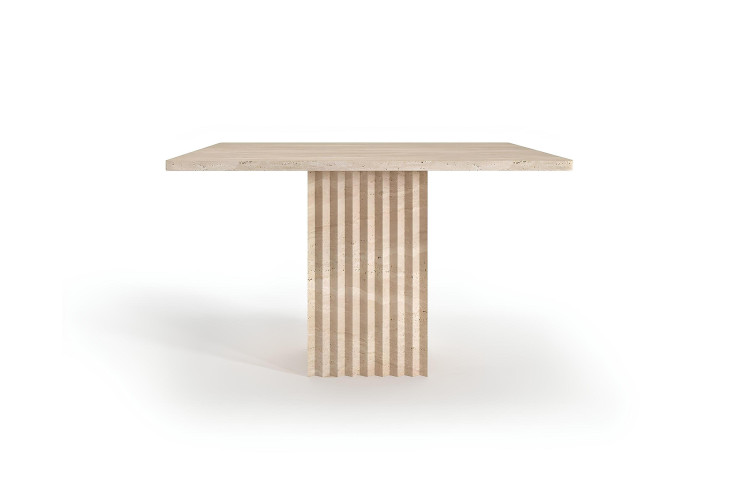 Torina Travertine Table - Enka Home - Enkahome -  Online Furniture Store Inegol Furniture