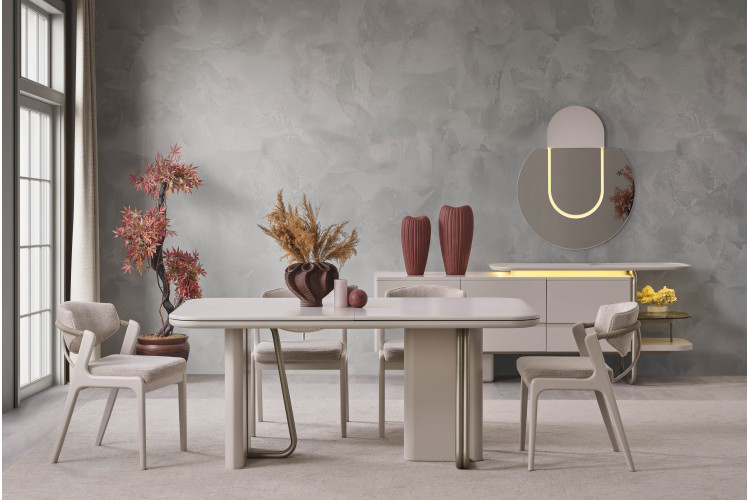 Vega Dinner Table - Enka Home - Enkahome - Online Furniture Store Inegol Furniture Vega Dinner Table - Enka Home - Enkahome - Online Furniture Store Inegol Furniture