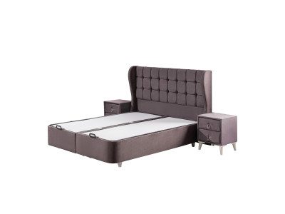 Ensemble base et tête de lit Viona