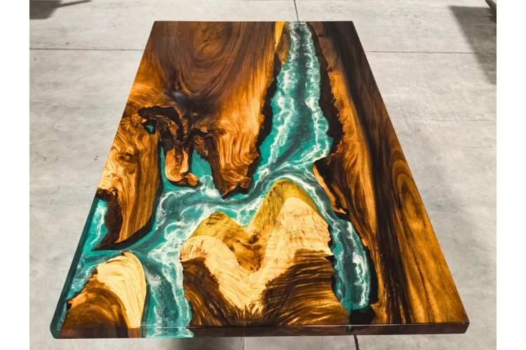 Wavo Epoxy Table - Enka Home - Enkahome -  Online Furniture Store Inegol Furniture