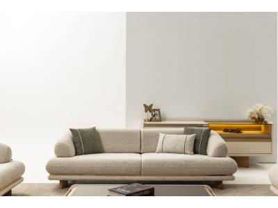 Woodica Dreisitzer-Sofa