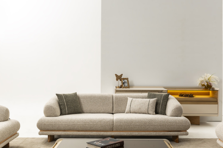 Woodica Three Seater Sofa - Enka Home - Enkahome - Online Furniture Store Inegol Furniture Woodica Three Seater Sofa - Enka Home - Enkahome - Online Furniture Store Inegol Furniture