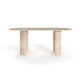 Zegna Travertine Table - Enka Home - Enkahome -  Online Furniture Store Inegol Furniture