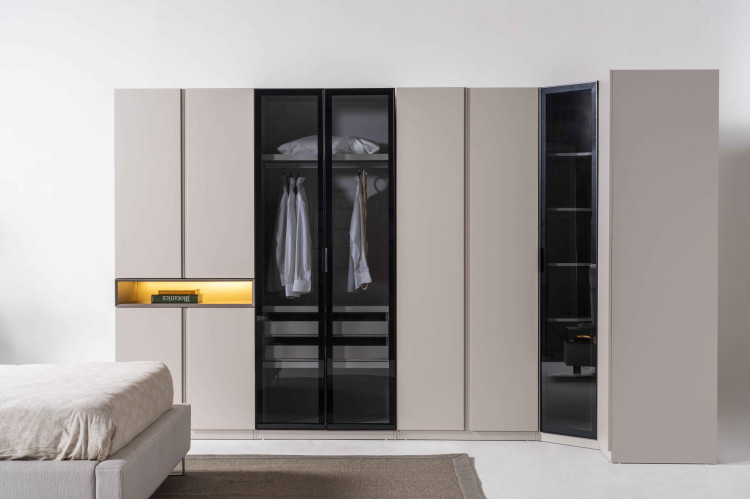 Bambu Six Door Wardrobe - Enka Home - Enkahome -  Online Furniture Store Inegol Furniture