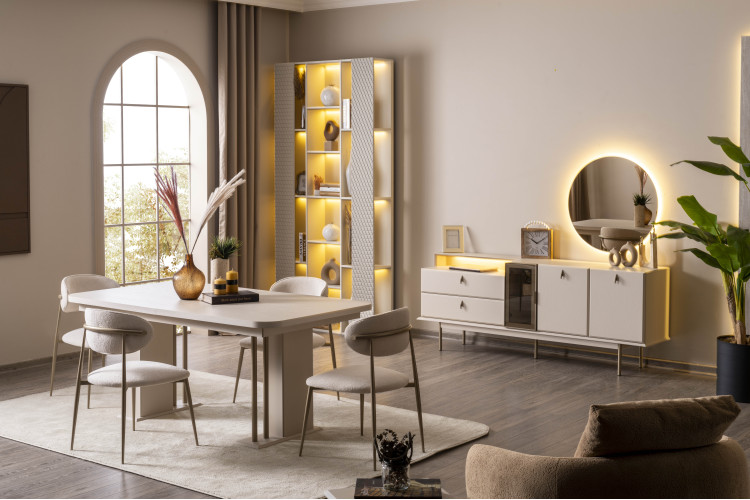 Beliz Dining Room Set - Enka Home - Enkahome -  Online Furniture Store Inegol Furniture