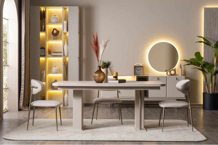 Beliz Dining Room Set - Enka Home - Enkahome -  Online Furniture Store Inegol Furniture