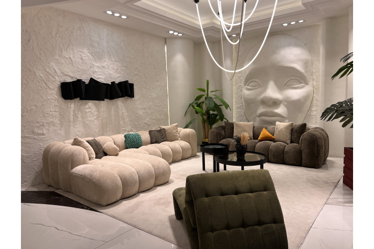 Bubble Corner Sofa (340x200) - Enka Home - Enkahome -  Online Furniture Store Inegol Furniture