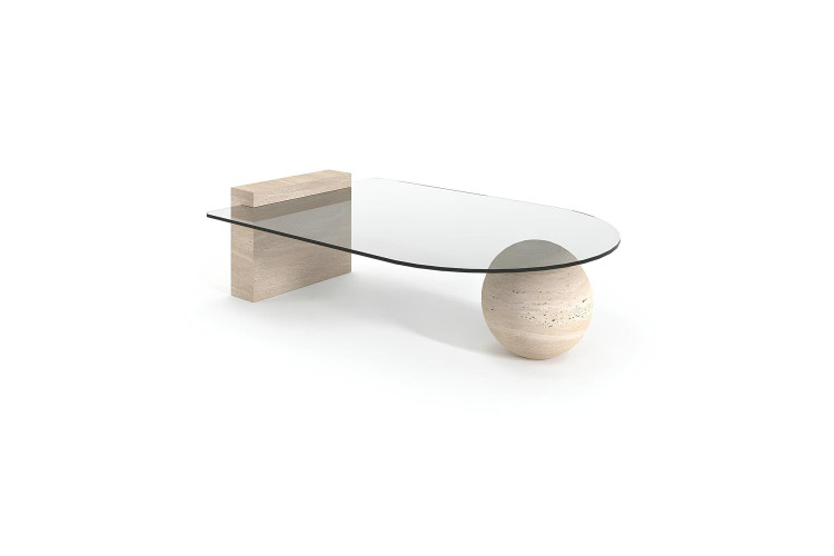 Celenta Travertine Coffee Table - Enka Home - Enkahome -  Online Furniture Store Inegol Furniture