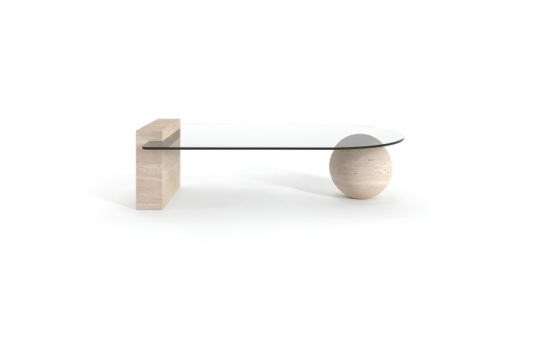 Celenta Travertine Coffee Table - Enka Home - Enkahome -  Online Furniture Store Inegol Furniture