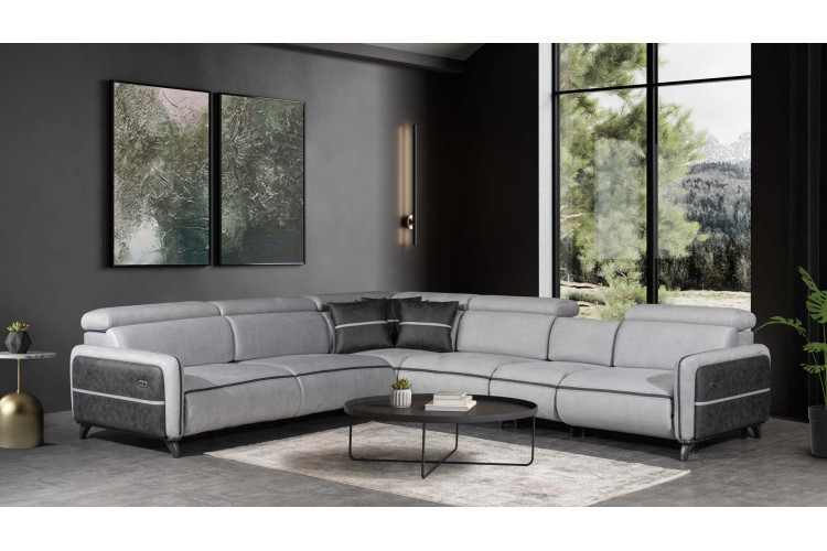 Delta Corner Sofa (305x335) - Enka Home - Enkahome -  Online Furniture Store Inegol Furniture