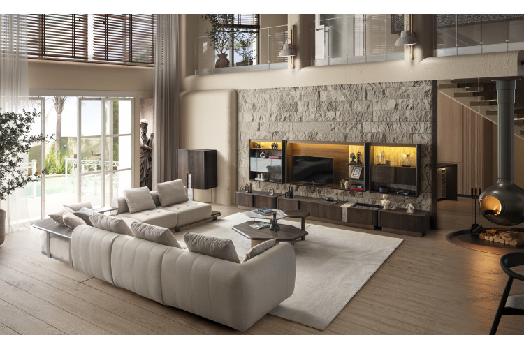 Eclipse Corner Sofa Set (400x340) - Enka Home - Enkahome -  Online Furniture Store Inegol Furniture