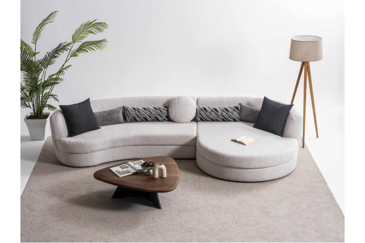 Erna Corner Sofa (355x175) - Enka Home - Enkahome -  Online Furniture Store Inegol Furniture