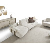 Eyfel Glassed Relax Four Seater Sofa