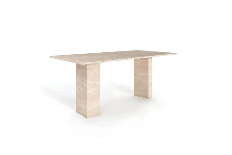 Floros Travertine Table - Enka Home - Enkahome - Online Furniture Store Inegol Furniture Floros Travertine Table - Enka Home - Enkahome - Online Furniture Store Inegol Furniture