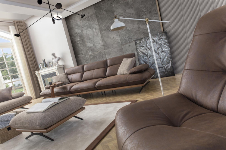 Gala Four Seater Sofa - Enka Home - Enkahome -  Online Furniture Store Inegol Furniture