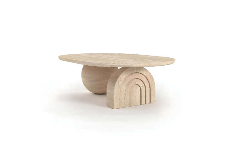 Glorita Travertine Coffee Table - Enka Home - Enkahome - Online Furniture Store Inegol Furniture Glorita Travertine Coffee Table - Enka Home - Enkahome - Online Furniture Store Inegol Furniture