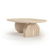 Glorita Travertine Coffee Table - Enka Home - Enkahome - Online Furniture Store Inegol Furniture Glorita Travertine Coffee Table - Enka Home - Enkahome - Online Furniture Store Inegol Furniture