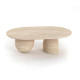 Glorita Travertine Coffee Table - Enka Home - Enkahome - Online Furniture Store Inegol Furniture Glorita Travertine Coffee Table - Enka Home - Enkahome - Online Furniture Store Inegol Furniture