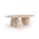 Glorita Travertine Coffee Table - Enka Home - Enkahome - Online Furniture Store Inegol Furniture Glorita Travertine Coffee Table - Enka Home - Enkahome - Online Furniture Store Inegol Furniture