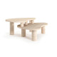 Larena Travertine Coffee Table - Enka Home - Enkahome - Online Furniture Store Inegol Furniture Larena Travertine Coffee Table - Enka Home - Enkahome - Online Furniture Store Inegol Furniture