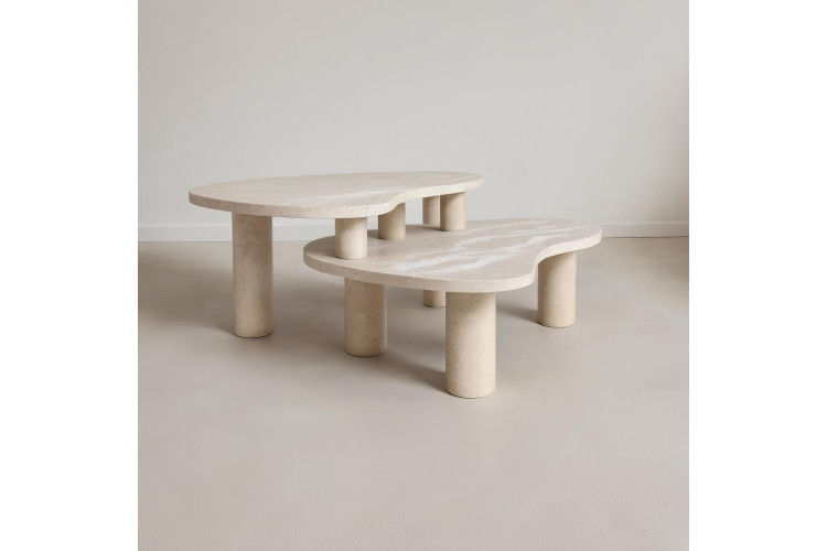Larena Travertine Coffee Table - Enka Home - Enkahome - Online Furniture Store Inegol Furniture Larena Travertine Coffee Table - Enka Home - Enkahome - Online Furniture Store Inegol Furniture