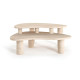 Larena Travertine Coffee Table - Enka Home - Enkahome - Online Furniture Store Inegol Furniture Larena Travertine Coffee Table - Enka Home - Enkahome - Online Furniture Store Inegol Furniture