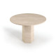 Lithos Travertine Table - Enka Home - Enkahome - Online Furniture Store Inegol Furniture Lithos Travertine Table - Enka Home - Enkahome - Online Furniture Store Inegol Furniture
