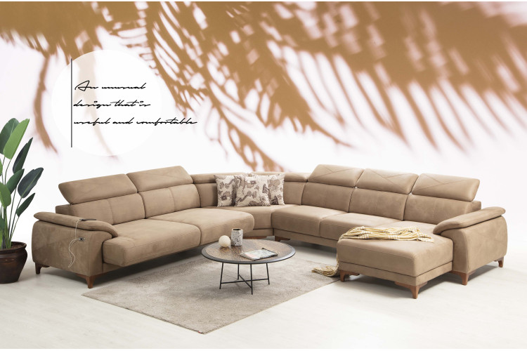 Nevada U Corner Sofa (335x370) - Enka Home - Enkahome - Online Furniture Store Inegol Furniture Nevada U Corner Sofa (335x370) - Enka Home - Enkahome - Online Furniture Store Inegol Furniture