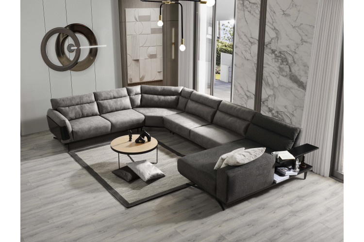 Noira Corner Sofa Set (290*455*180) - Enka Home - Enkahome - Online Furniture Store Inegol Furniture Noira Corner Sofa Set (290*455*180) - Enka Home - Enkahome - Online Furniture Store Inegol Furniture