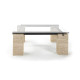 Savona Travertine Coffee Table - Enka Home - Enkahome - Online Furniture Store Inegol Furniture Savona Travertine Coffee Table - Enka Home - Enkahome - Online Furniture Store Inegol Furniture