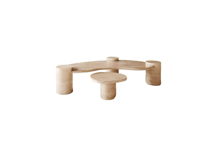Sentina Travertine Coffee Table - Enka Home - Enkahome - Online Furniture Store Inegol Furniture Sentina Travertine Coffee Table - Enka Home - Enkahome - Online Furniture Store Inegol Furniture