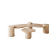 Sentina Travertine Coffee Table - Enka Home - Enkahome - Online Furniture Store Inegol Furniture Sentina Travertine Coffee Table - Enka Home - Enkahome - Online Furniture Store Inegol Furniture