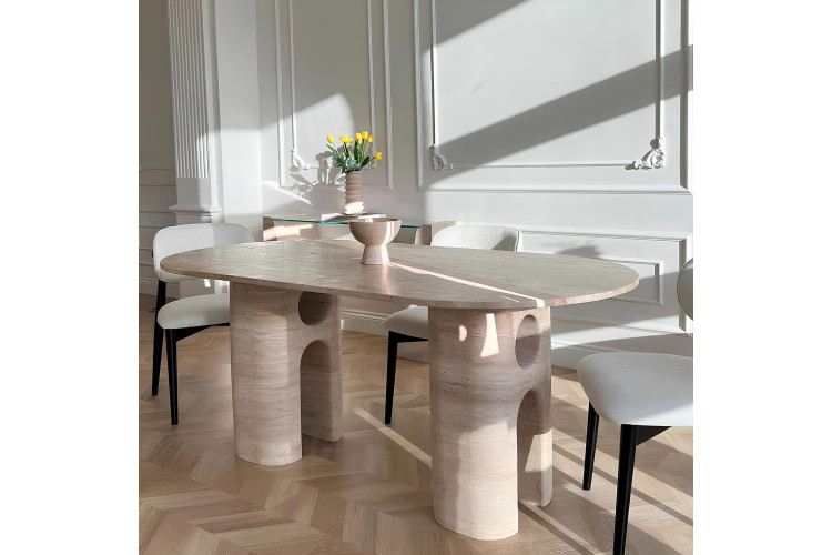 Silvis Travertine Table - Enka Home - Enkahome - Online Furniture Store Inegol Furniture Silvis Travertine Table - Enka Home - Enkahome - Online Furniture Store Inegol Furniture
