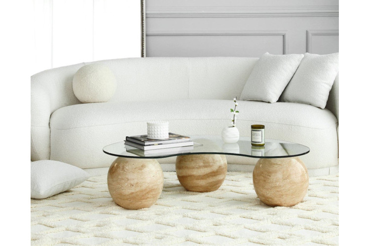 Tavira Travertine Coffee Table - Enka Home - Enkahome - Online Furniture Store Inegol Furniture Tavira Travertine Coffee Table - Enka Home - Enkahome - Online Furniture Store Inegol Furniture