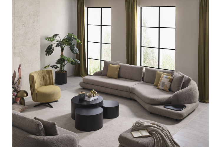 Boston Corner Sofa (375x160) - Enka Home - Enkahome -  Online Furniture Store Inegol Furniture