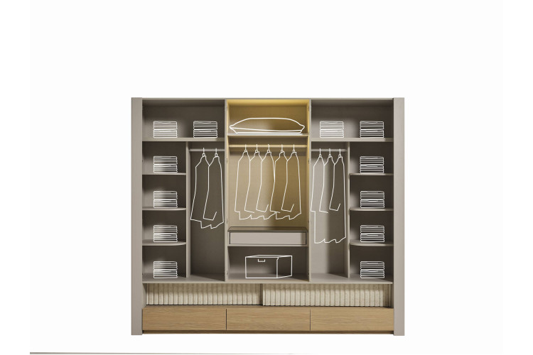 Vellura Wardrobe - Enka Home - Enkahome - Online Furniture Store Inegol Furniture Vellura Wardrobe - Enka Home - Enkahome - Online Furniture Store Inegol Furniture