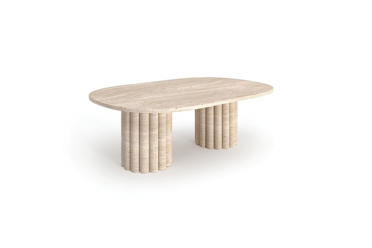 Vessena Travertine Coffee Table - Enka Home - Enkahome - Online Furniture Store Inegol Furniture Vessena Travertine Coffee Table - Enka Home - Enkahome - Online Furniture Store Inegol Furniture